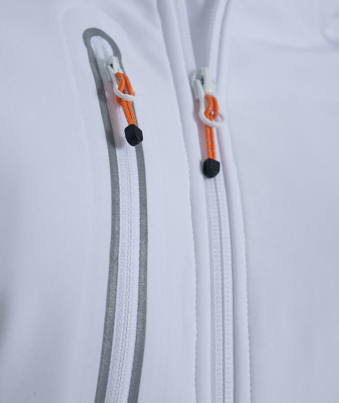 Clique Milford Damen Softshelljacke, Wei&szlig;, large image number 4