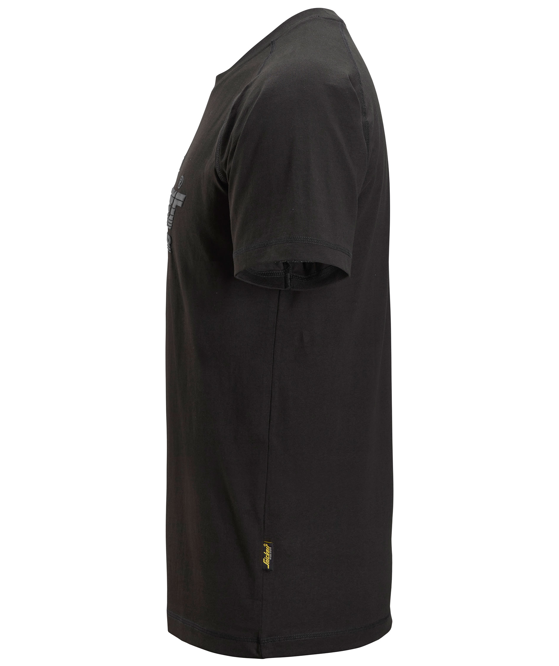 Snickers logo T-skjorte 2590, Svart, large image number 4