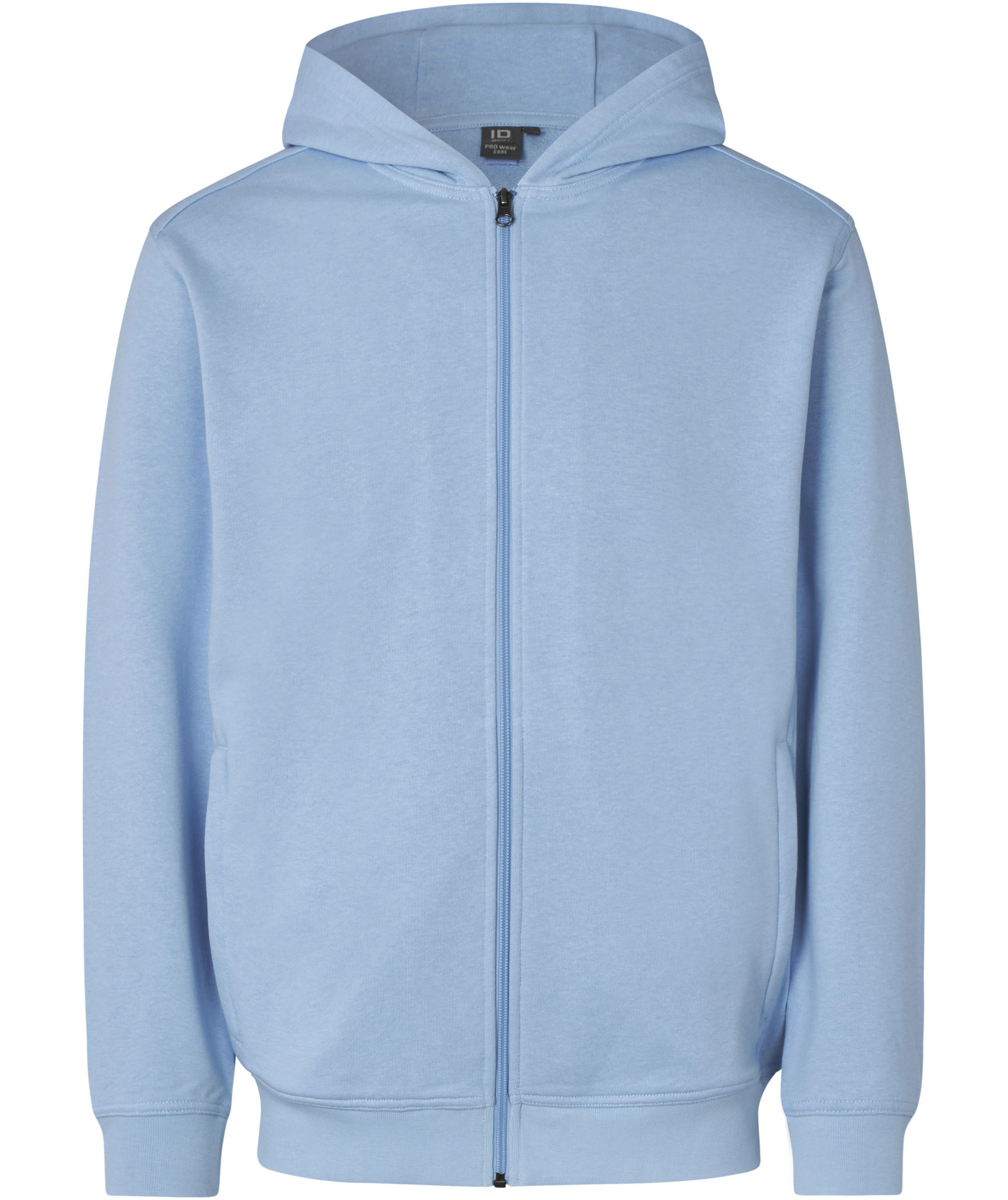 ID Pro Wear Care Hoodie mit Rei&szlig;verschluss, Hellblau, Hellblau, swatch
