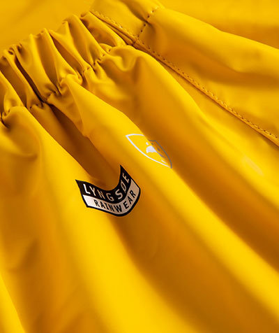 Lyngs&oslash;e PU Regenhose, Gelb