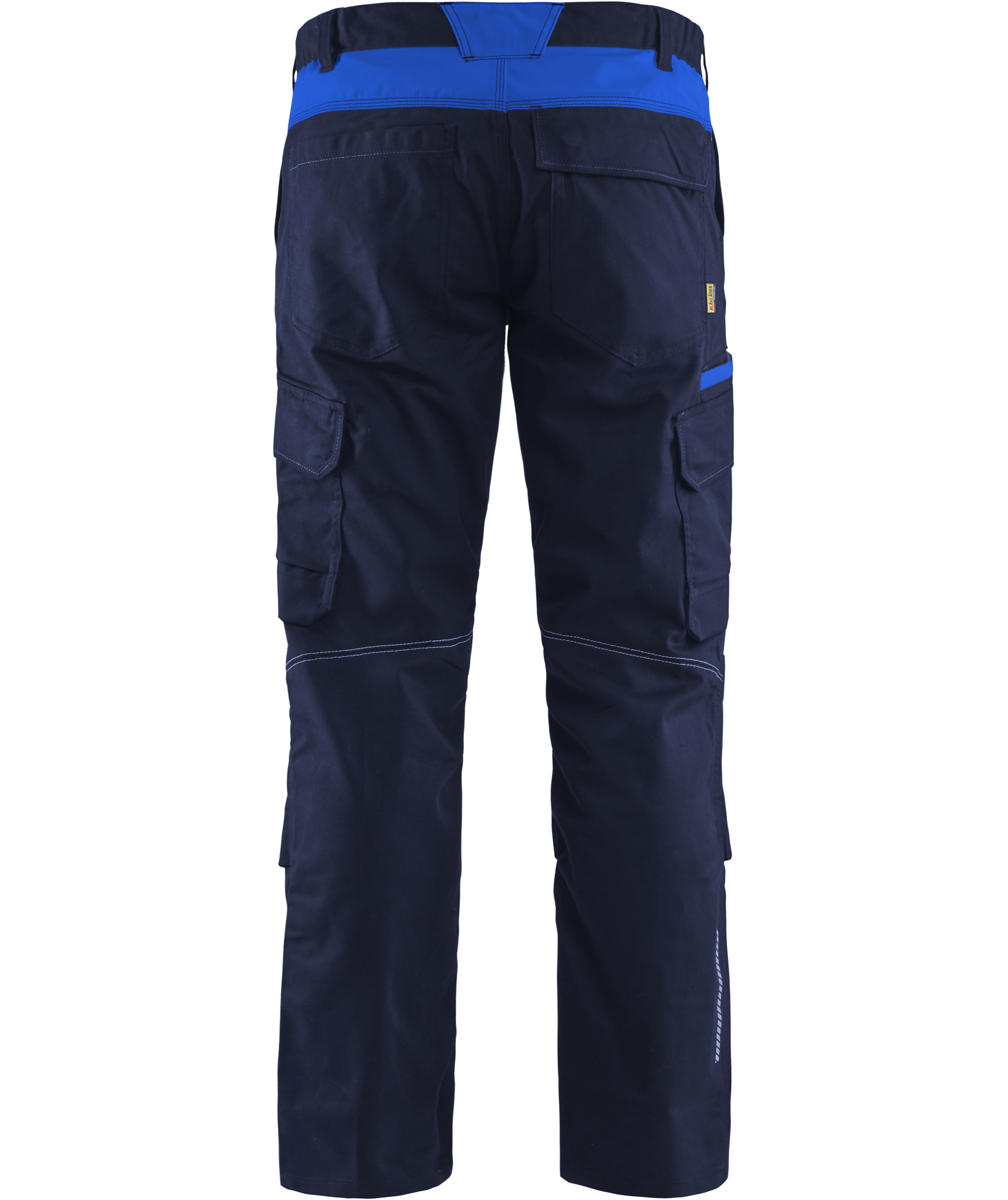 Bl&aring;kl&auml;der arbetsbyxa, Marinbl&aring;/Koboltbl&aring;, large image number 2