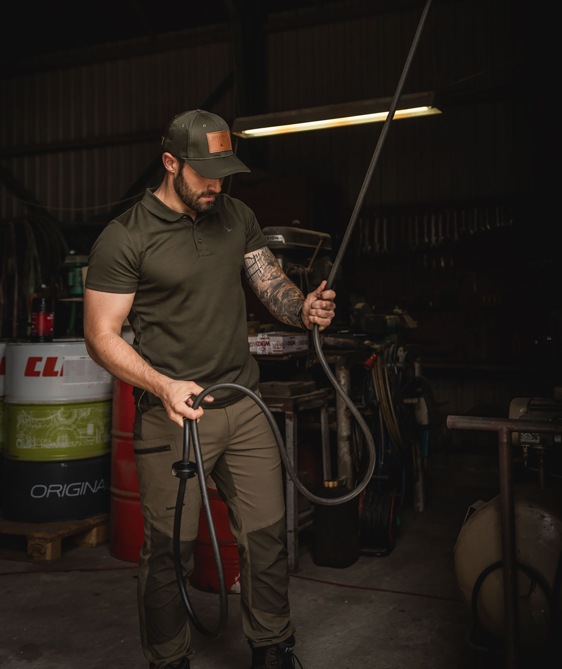 Seeland Pembroke polo shirt, Pine green, large image number 8