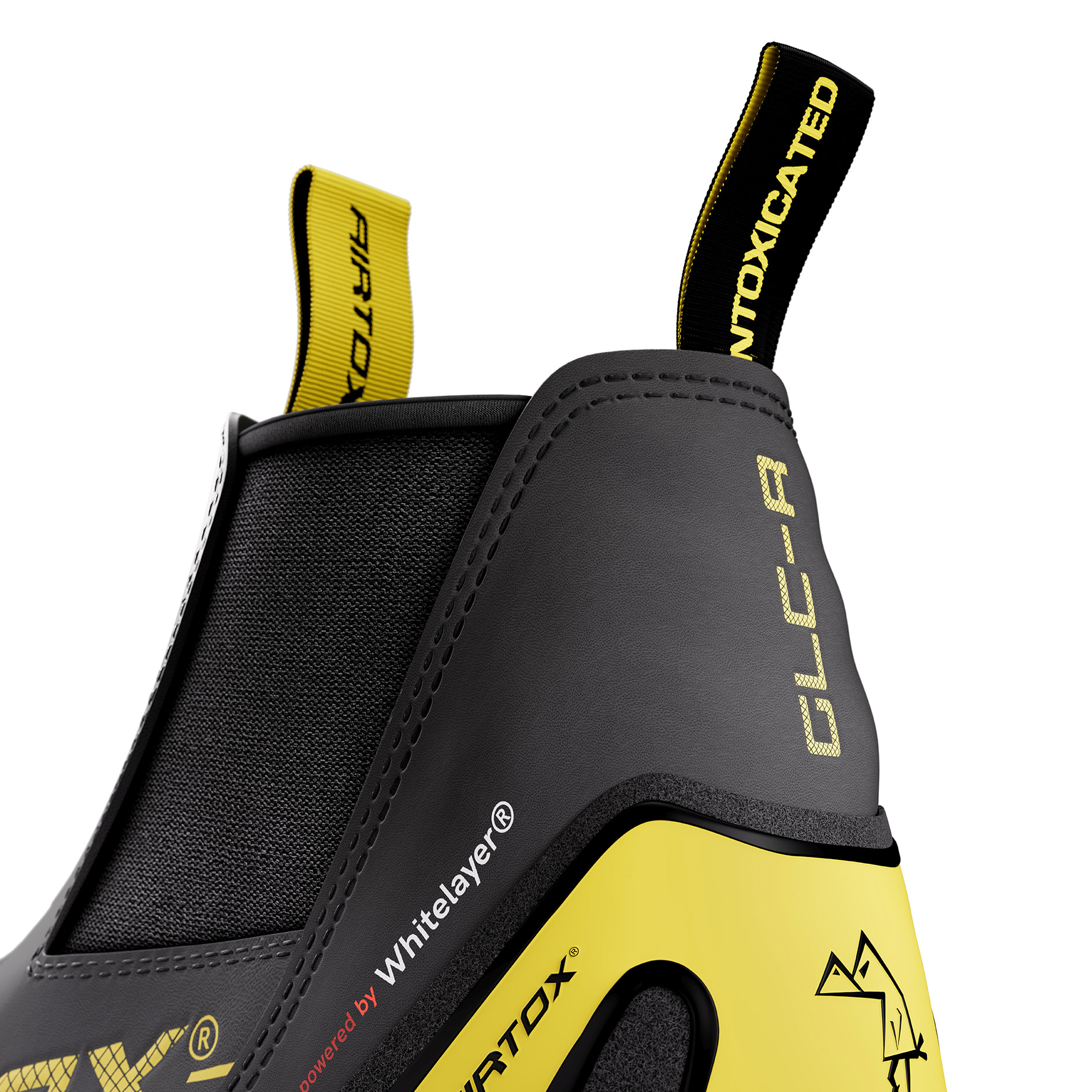 Airtox GLC-R sikkerhedsst&oslash;vletter S3S, Sort/Gul, large image number 3