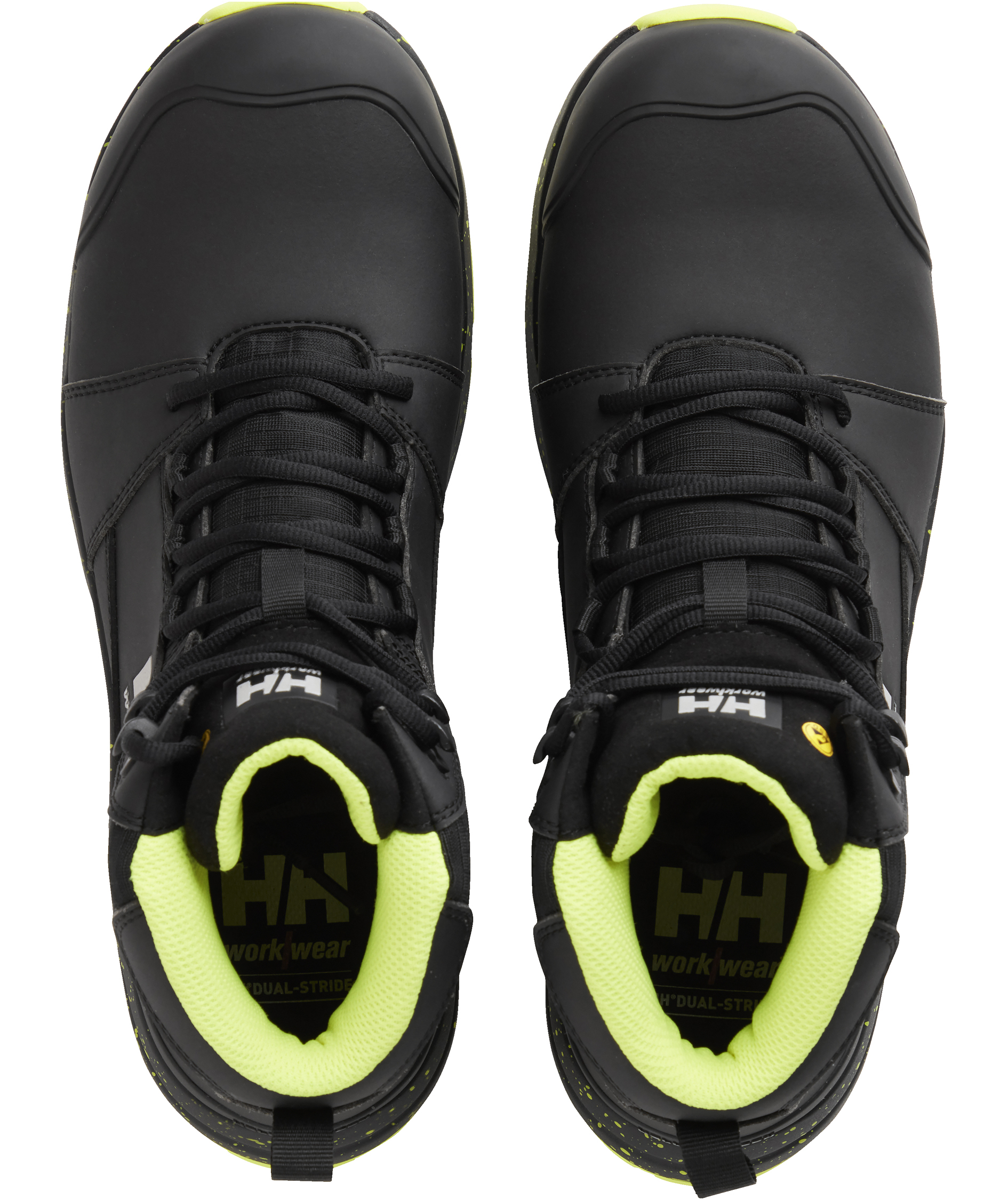 Helly&nbsp;Hansen Manchester MXR Mid skyddsk&auml;ngor S3S, Black/Yellow, large image number 2