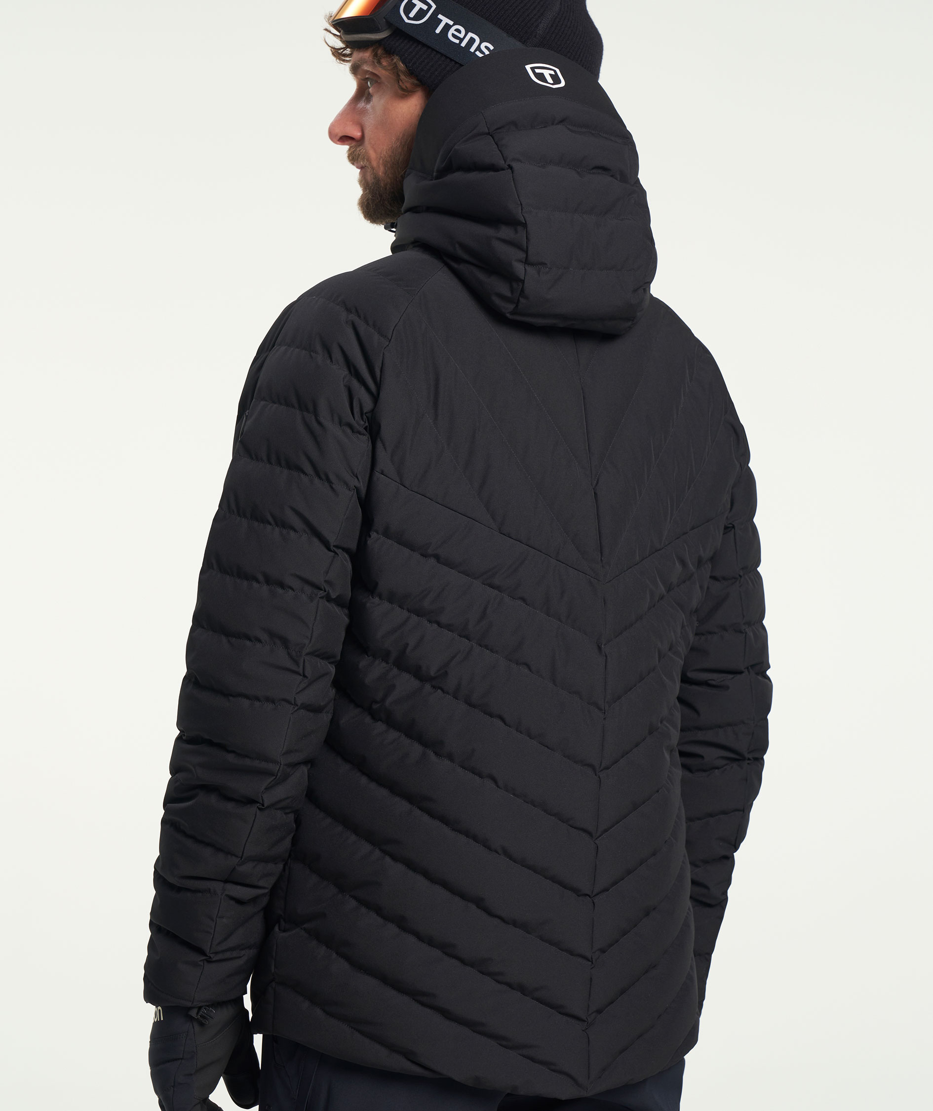 Tenson Prime Down jacket, Black, large image number 3