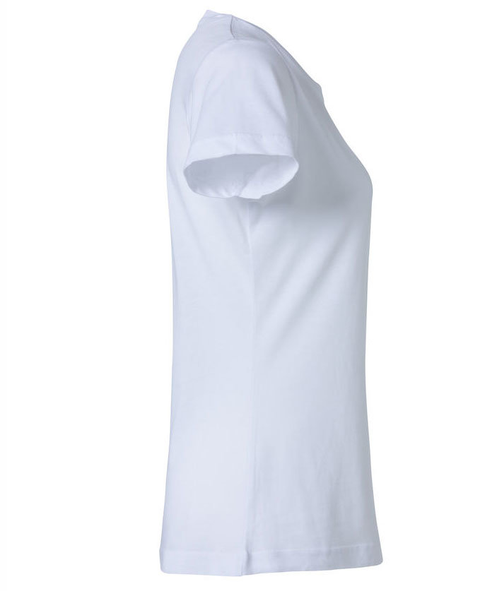 Clique Basic dame T-skjorte, Hvit, large image number 2