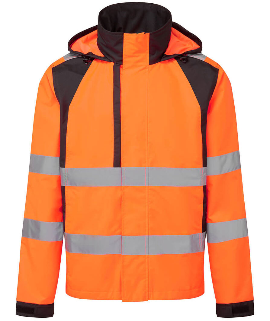 Portwest WX2 skaljacka, Varsel Orange/Svart, large image number 0