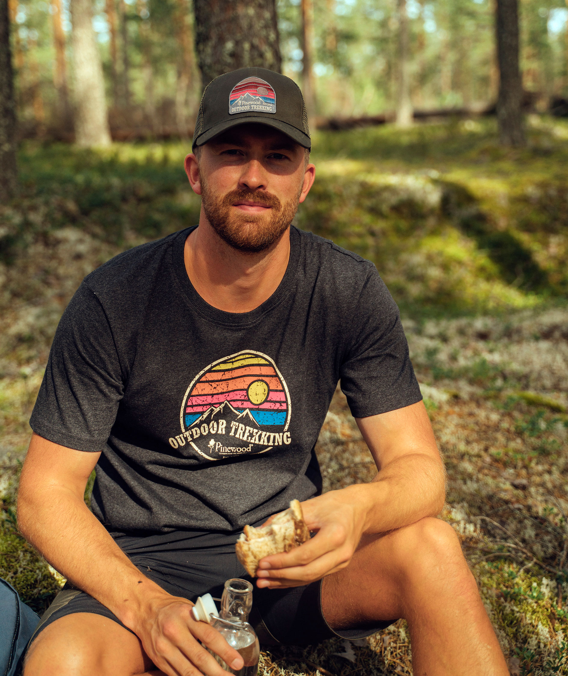 Pinewood Mesh cap, Moss green, Moss green, large image number 1