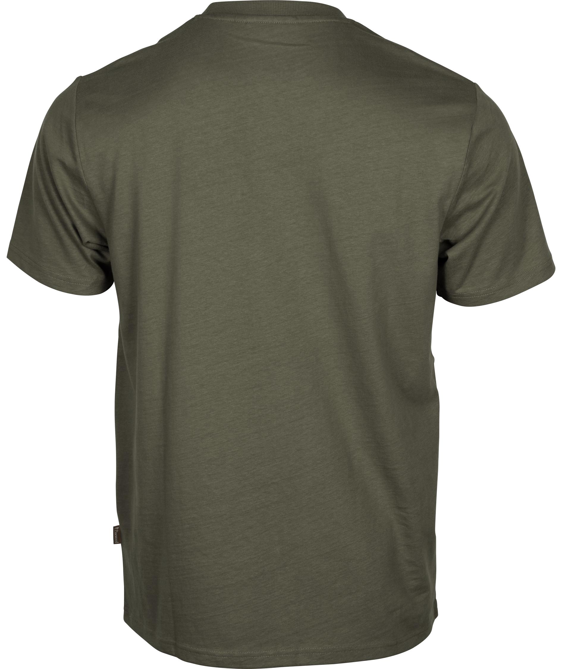 Pinewood Outdoor Life T-shirt, Dark Green, large image number 2