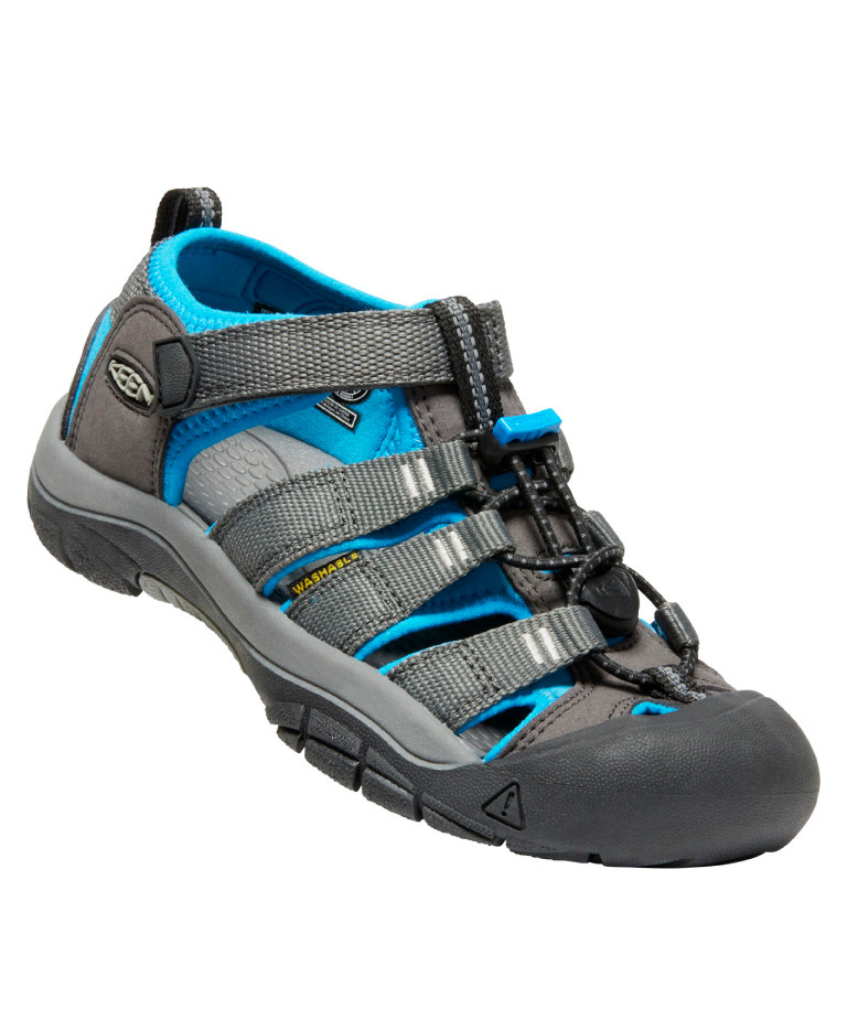 Keen Newport H2 Y JR sandaler, Magnet/Brilli Blue