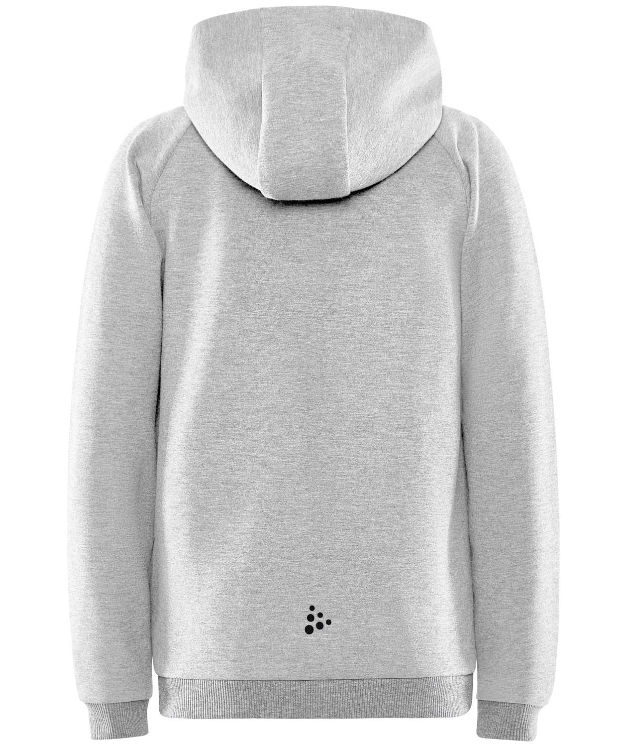 Craft Core Soul Full Zip Hoodie f&uuml;r Kinder, Grau Melange, large image number 2