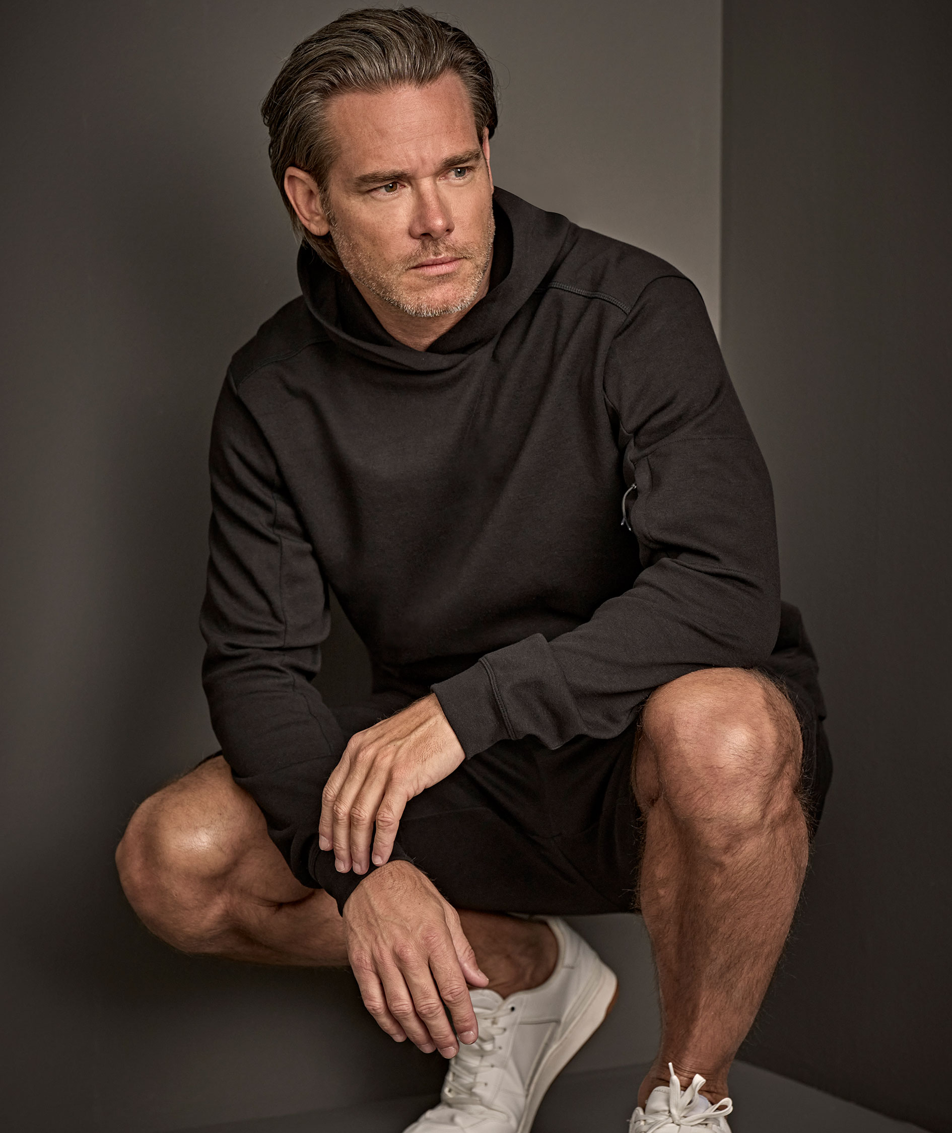 Tee Jays Athletic h&aelig;ttetr&oslash;je, Black, large image number 6