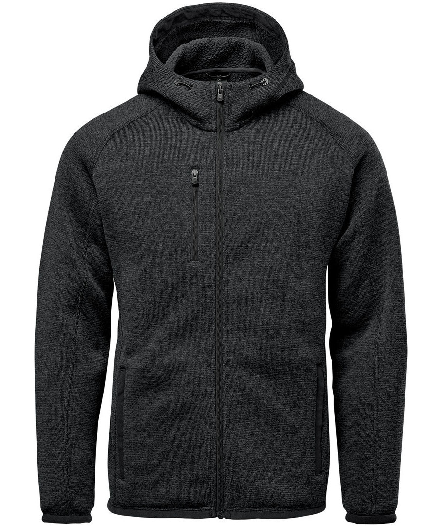 Stormtech Avalanche knitted jacket, Black mottled, large image number 0