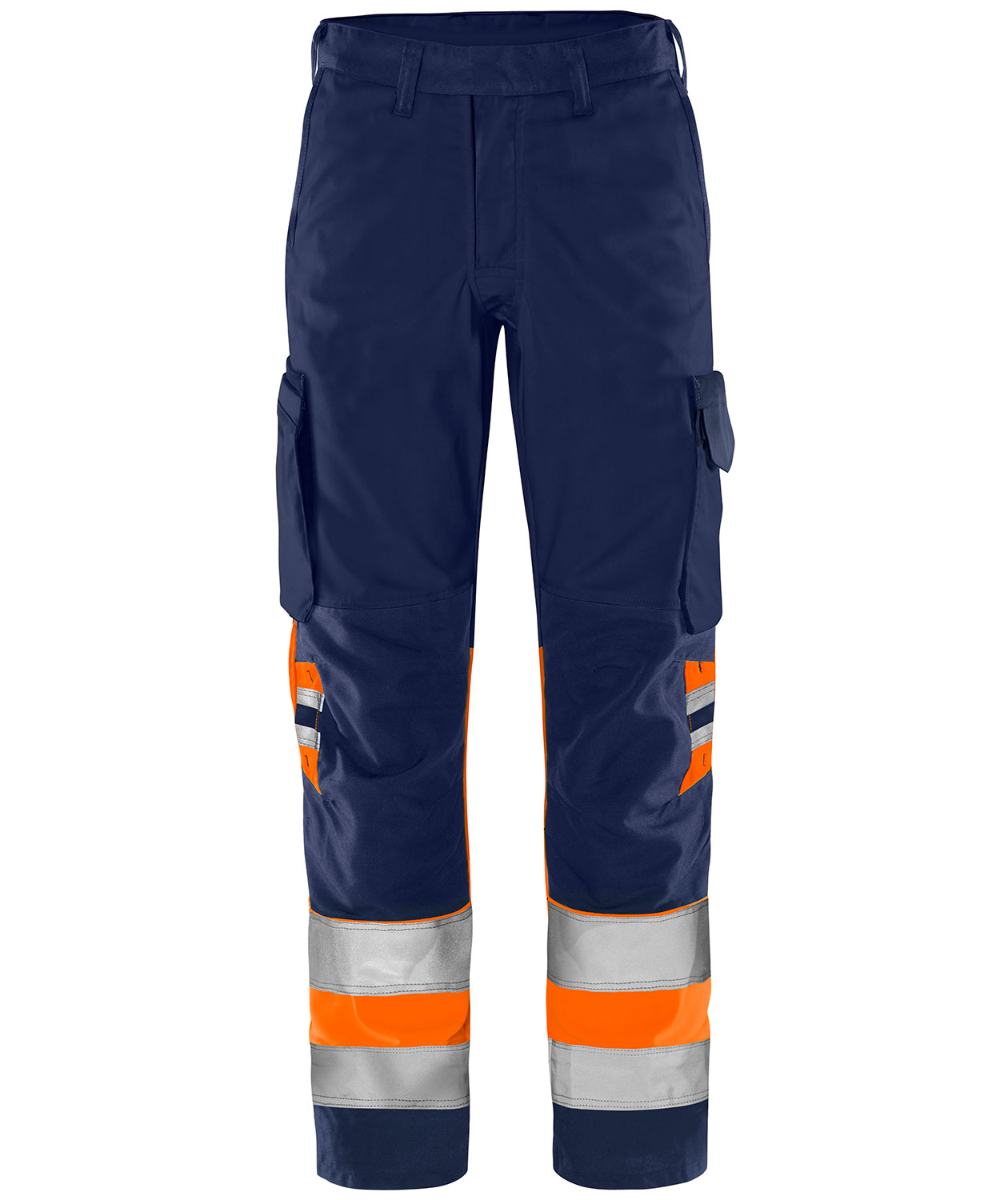 Marinbl&aring;/Varselorange