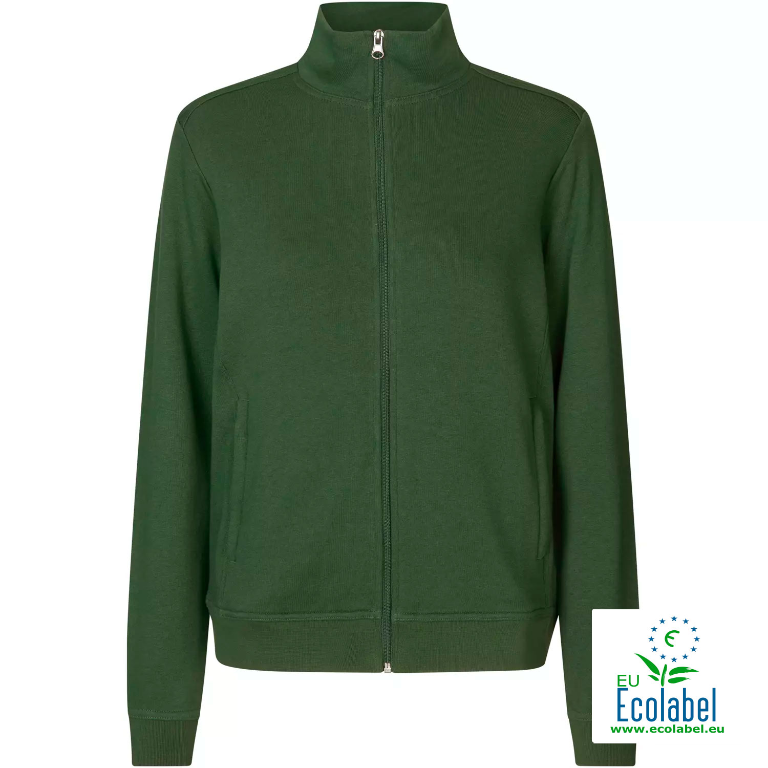 ID PRO Wear CARE cardigan dam, Flaskgr&ouml;n