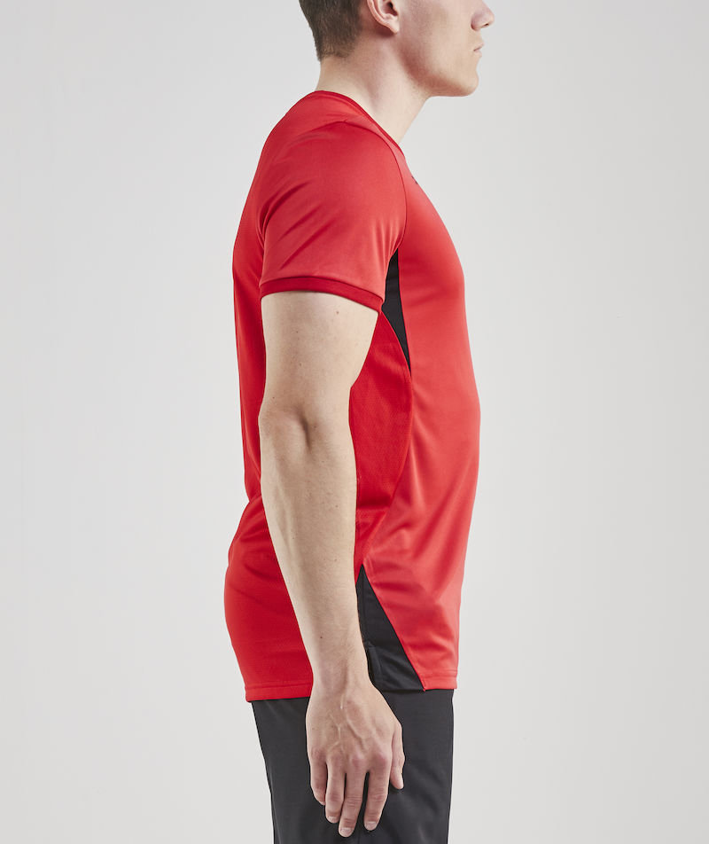 Craft Pro Control Impact T-Shirt, Rot/Schwarz, large image number 3