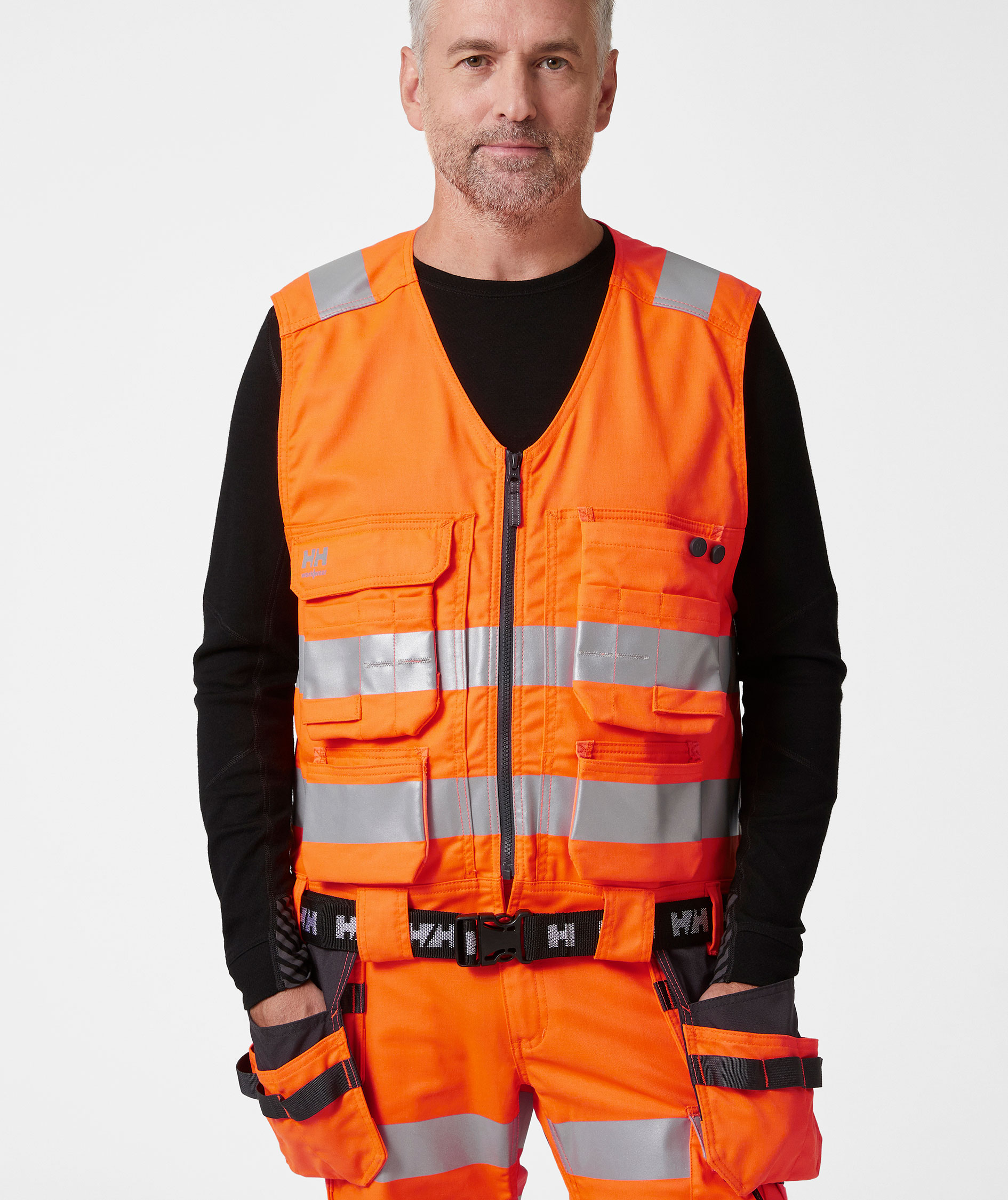 Helly Hansen Alna 2.0 verktygsv&auml;st, Varsel Orange/charcoal