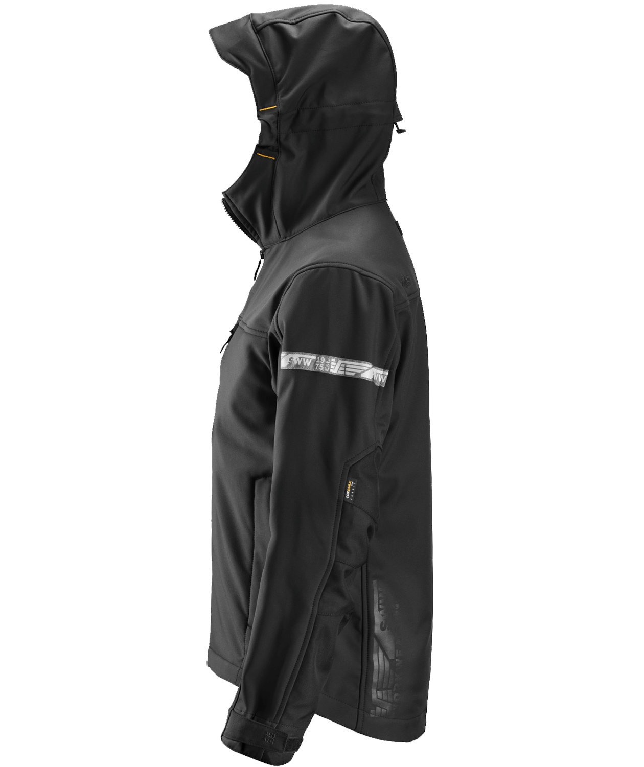 Snickers AllroundWork softshelljakke 1229, Svart, large image number 3