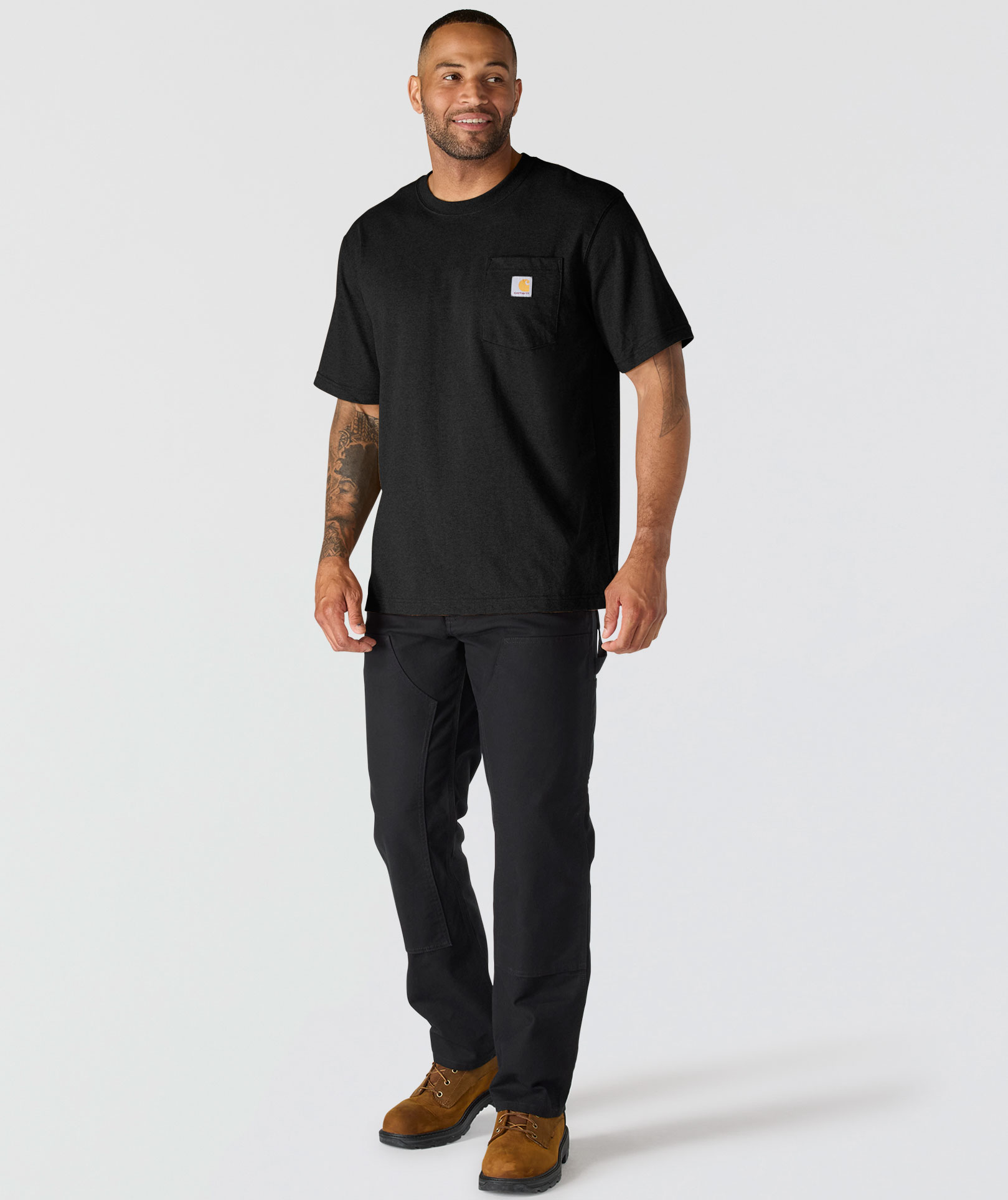 Carhartt Dearborn T-shirt, Black, large image number 4