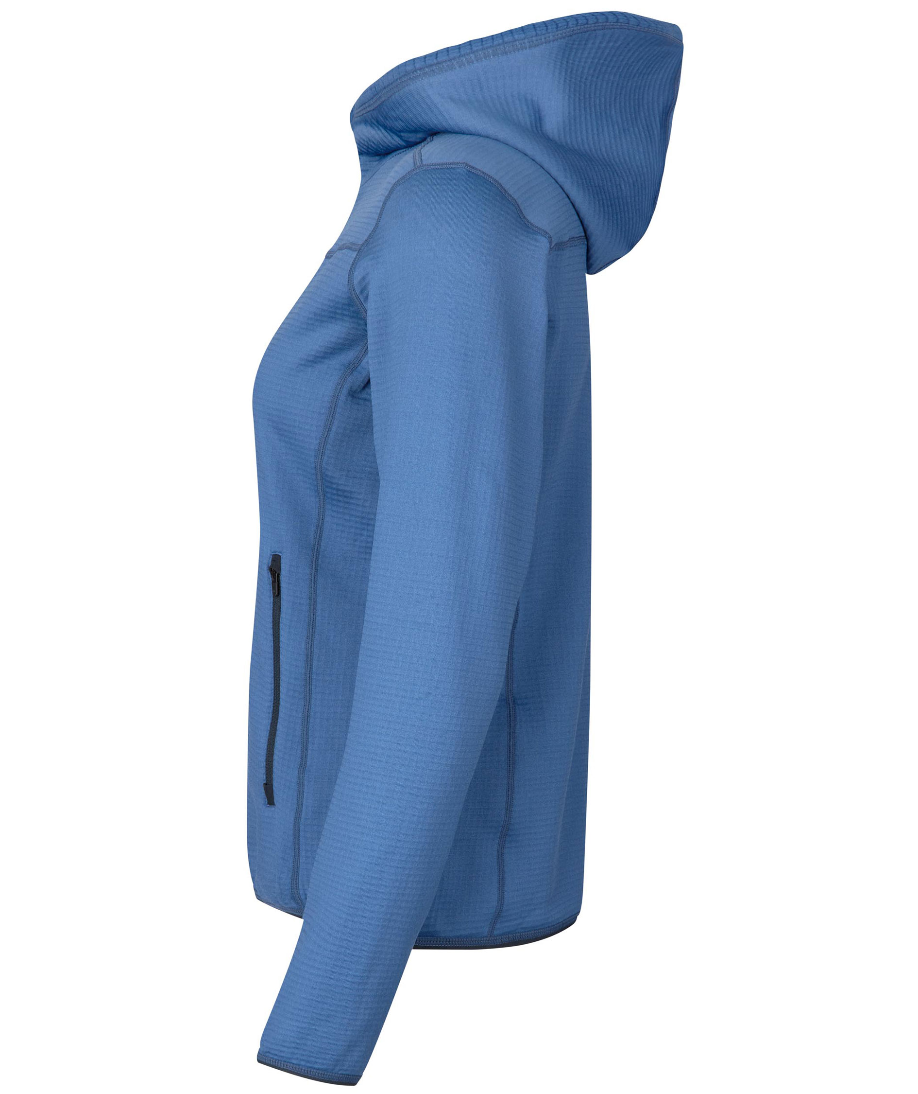 ID Stretch Komfort dame fleecegenser, Storm Bl&aring;, large image number 3