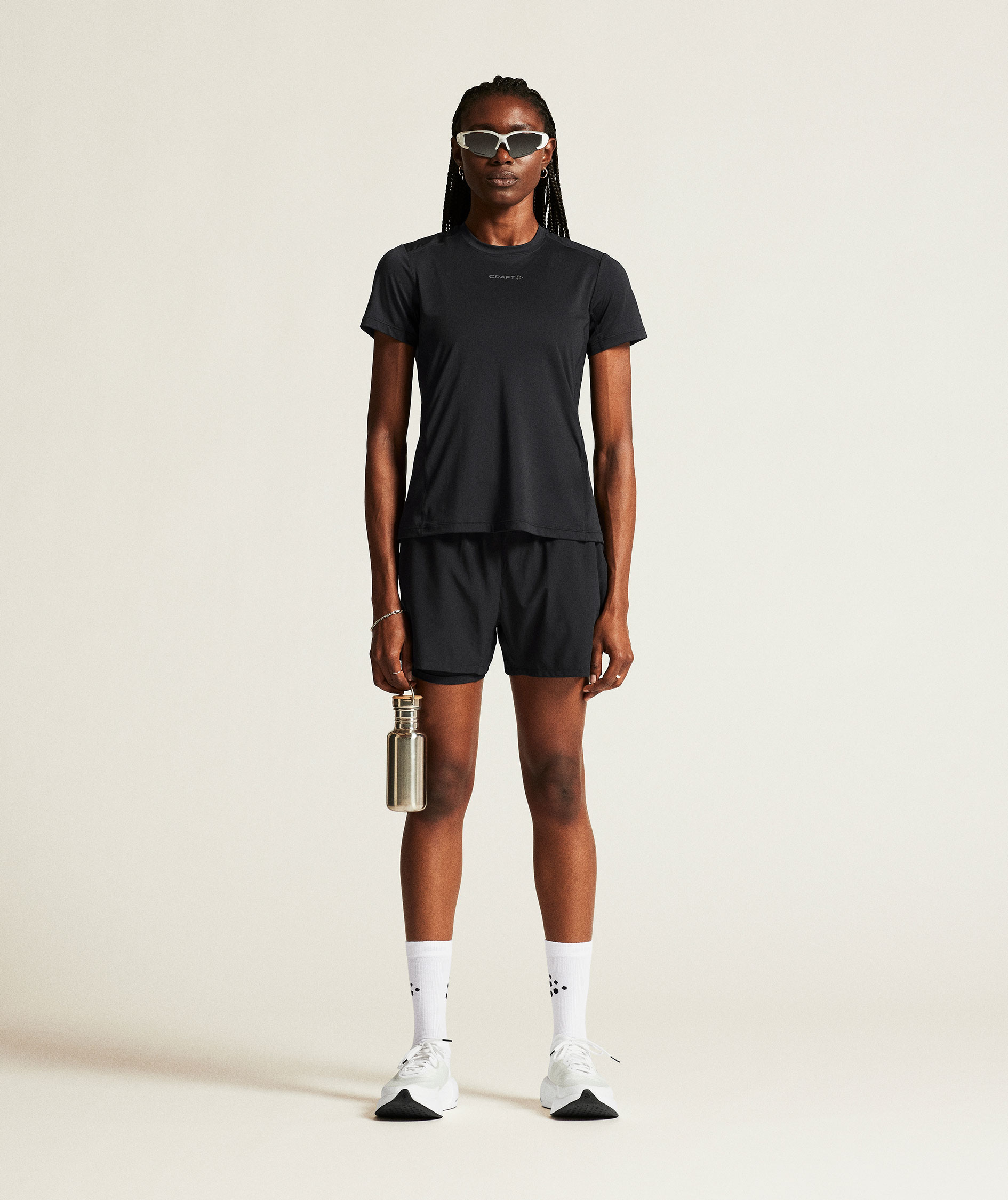 Craft ADV Essence dame T-shirt 2, Black