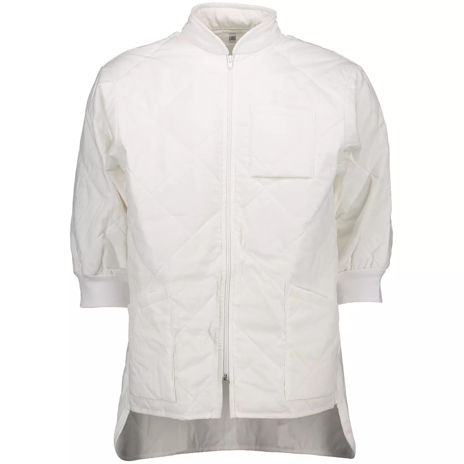 Borch Textile jacket with zipper, White, large image number 0