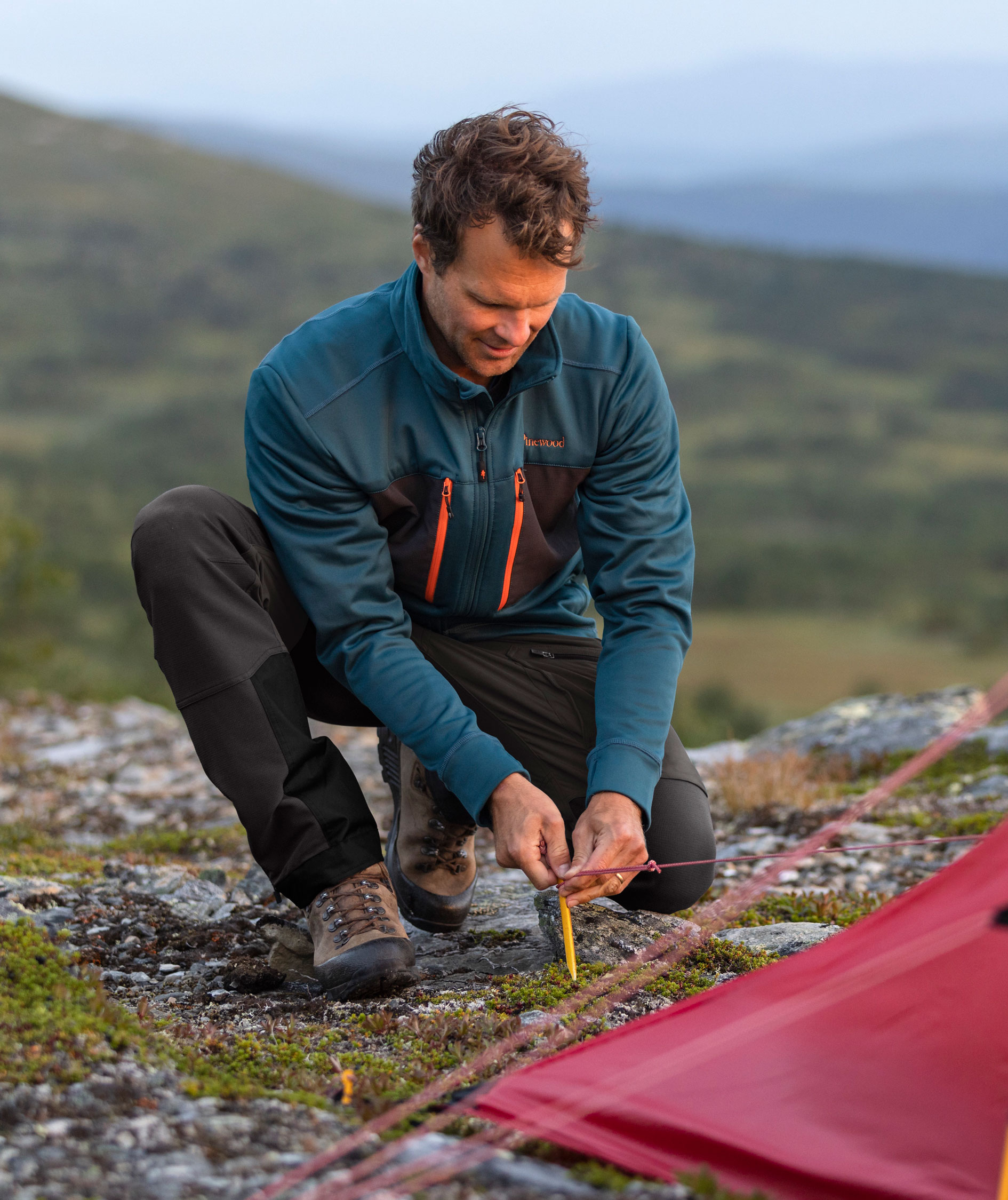 Pinewood Abisko Adventure jagtbukser, Sort, large image number 8