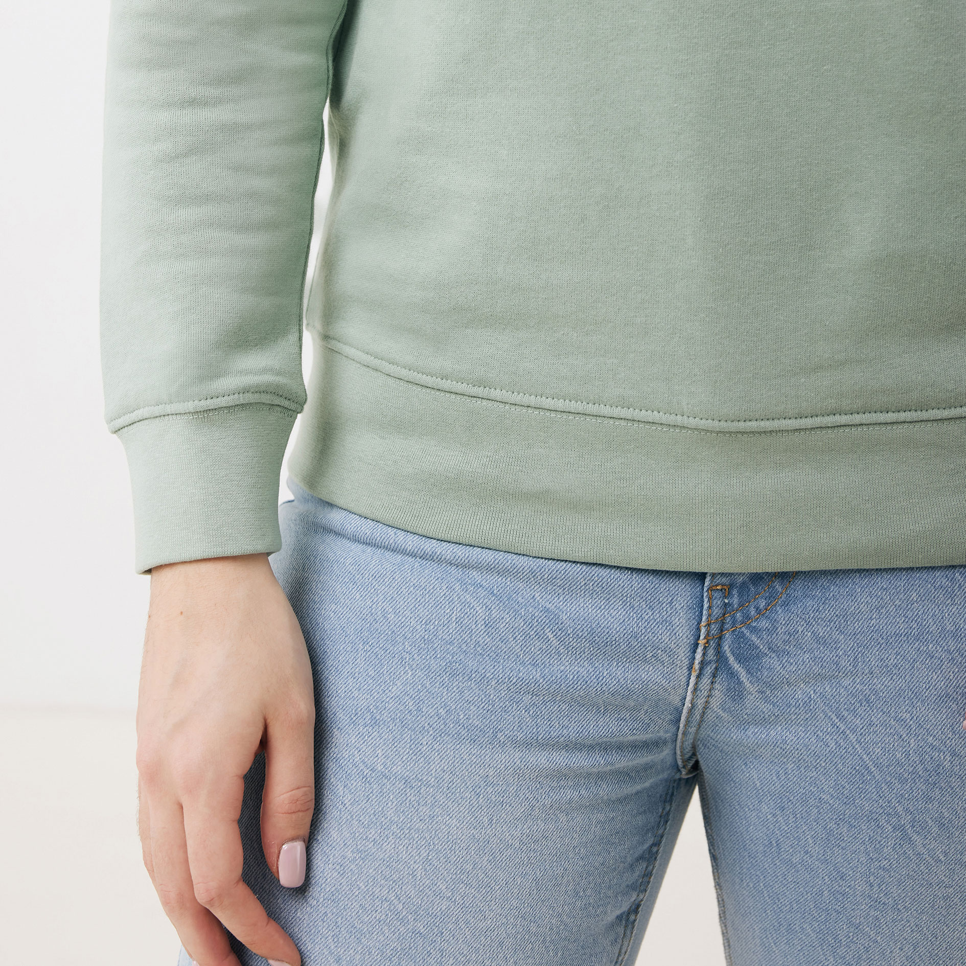 Iqoniq Etosha Sweatshirt, Iceberg Green, large image number 6