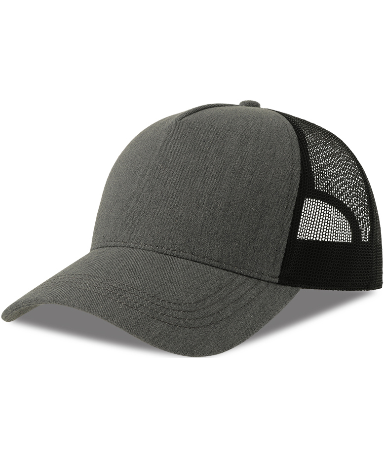 Atlantis Rapper Cotton-S cap, Grey Melange/Black, Grey Melange/Black, swatch