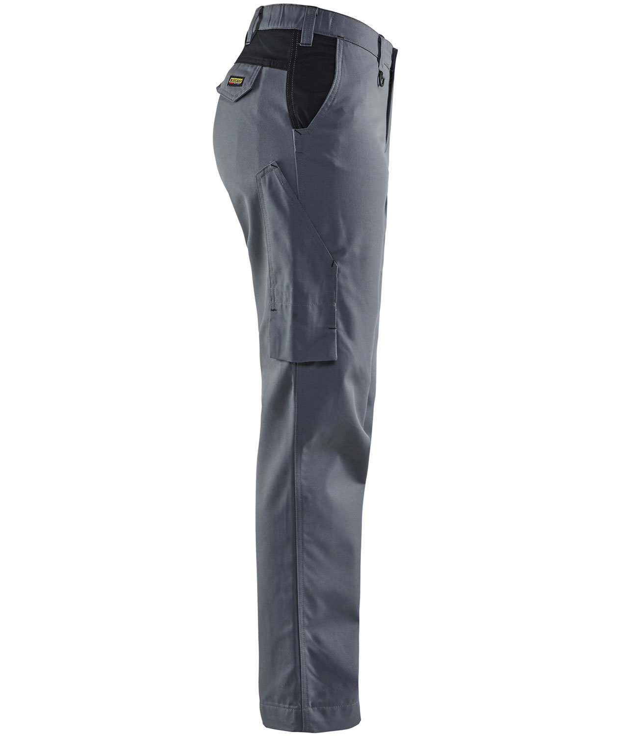 Bl&aring;kl&auml;der dame servicebukser, Gr&aring;/Sort, large image number 2