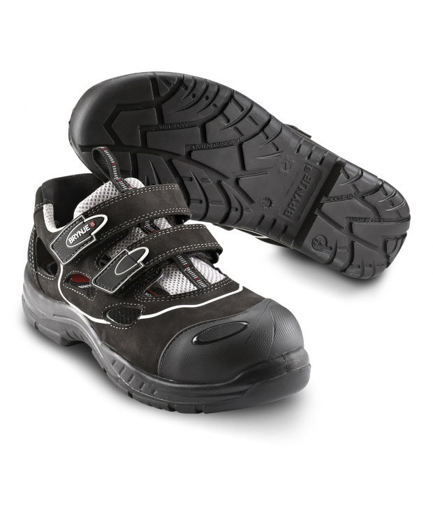 Brynje Free Style skyddssandaler S1P, Svart