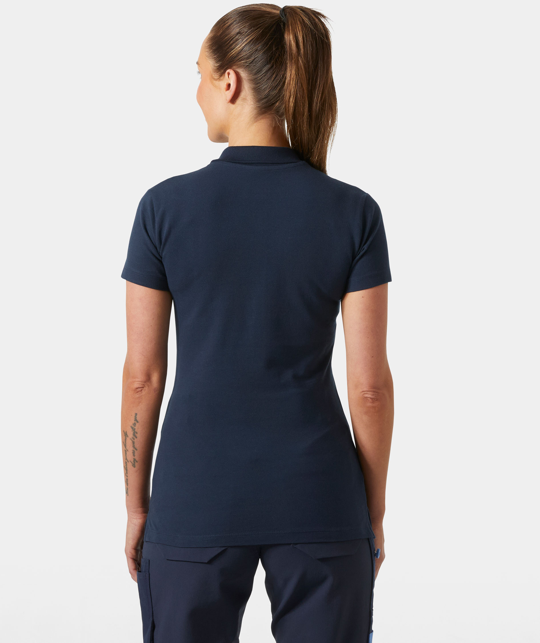 Helly Hansen Classic 2.0 dame polo T-skjorte, Navy, large image number 3