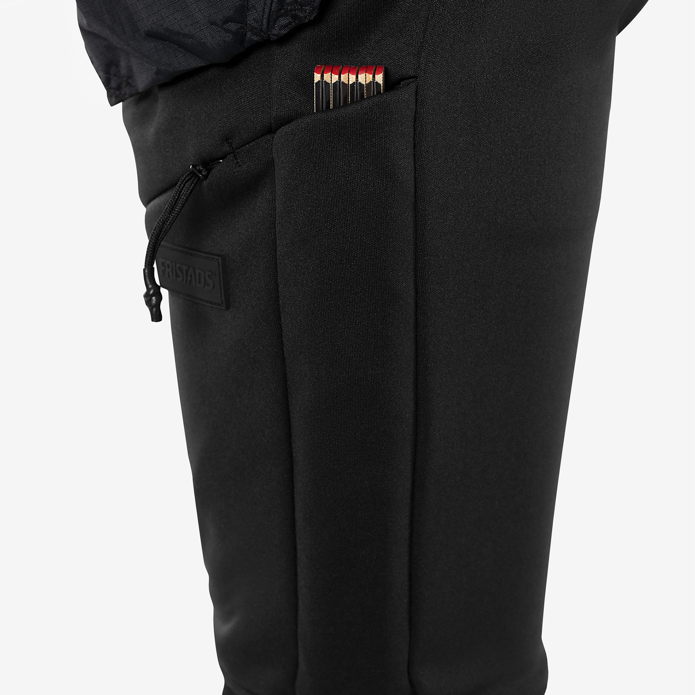 Fristads craftsman jogger trousers 2687 SSL full stretch, Black, large image number 5