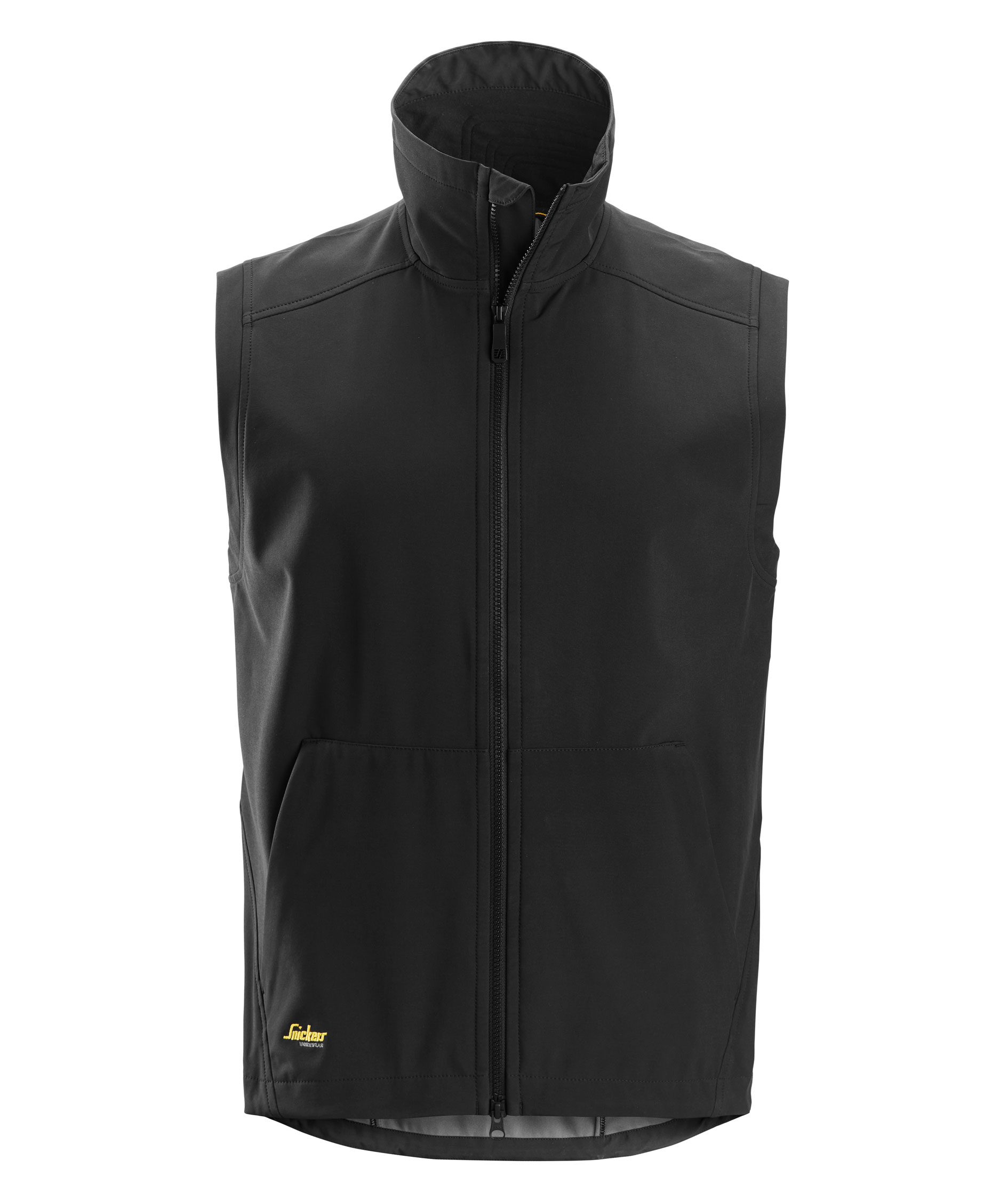Snickers AllroundWork softshell vest, Svart, Svart, swatch