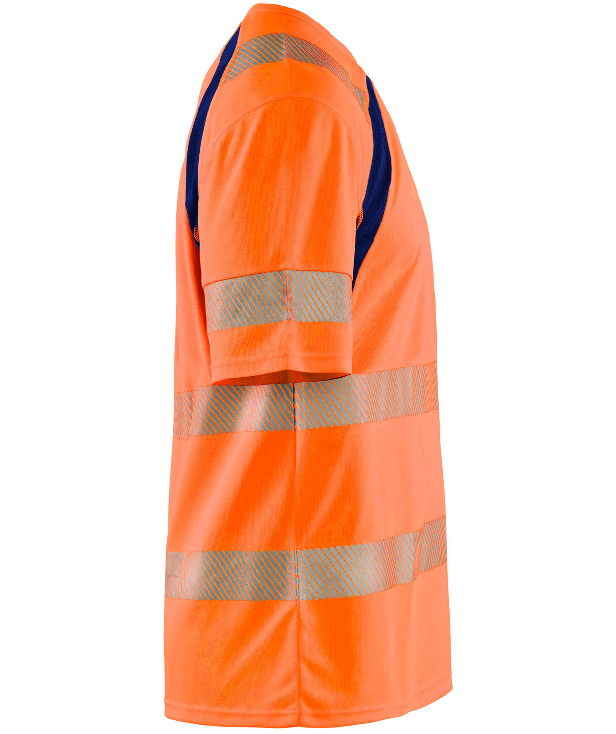 Bl&aring;kl&auml;der UV T-shirt, Hi-vis Orange/Marine, large image number 3