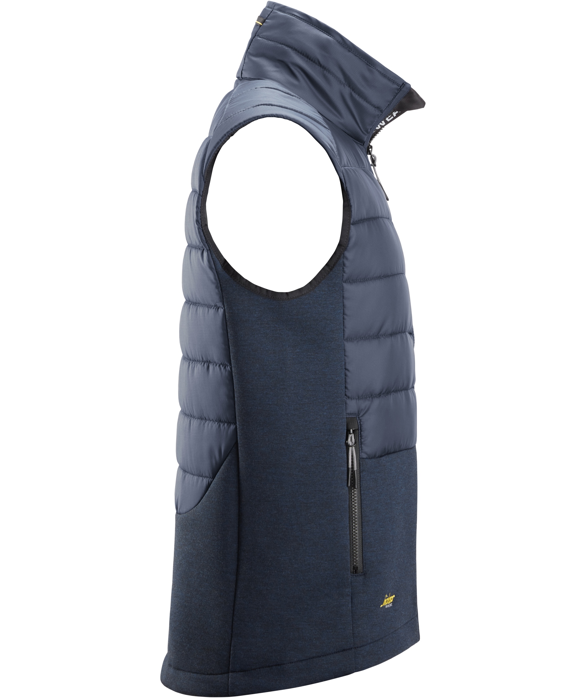 Snickers FlexiWork hybridvest 4902, Navy/Dark Navy Melange, large image number 2