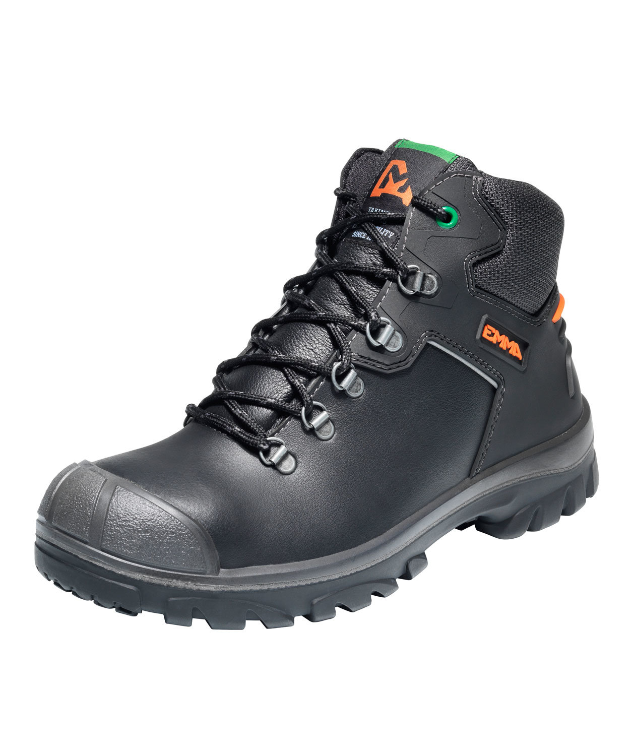 Emma Bryce D Sicherheitsstiefeletten S3, Schwarz