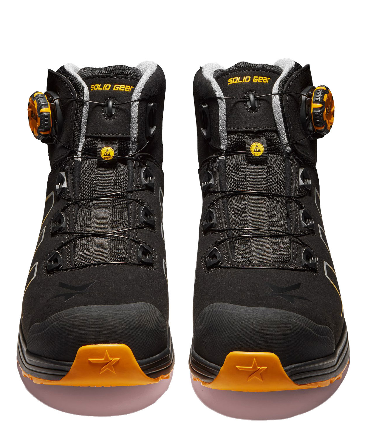 Solid Gear Reckon safety boots S3, Black/Yellow, large image number 6