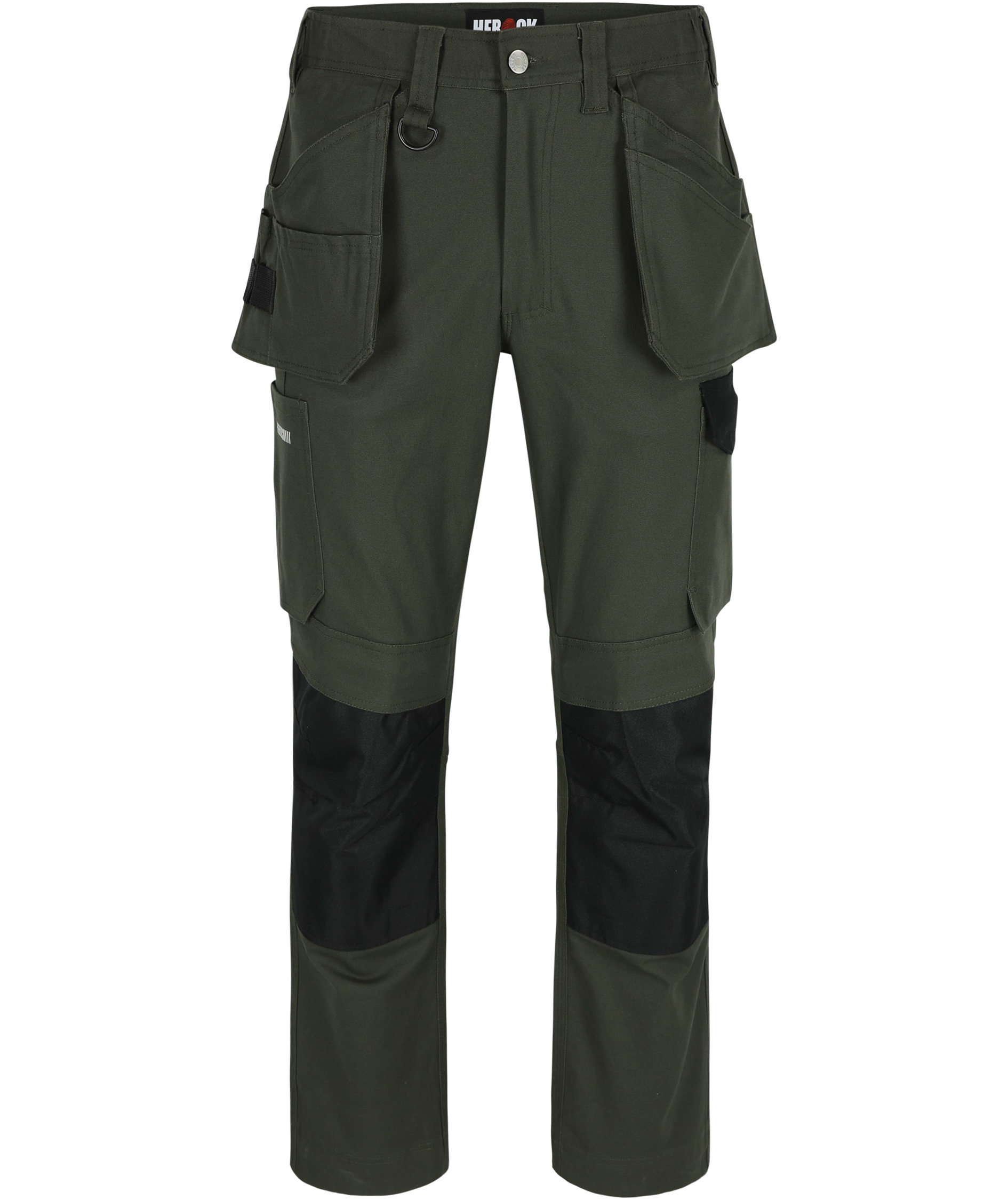 HEROCK Spero craftsman trousers, Dark Khaki/Black, large image number 0