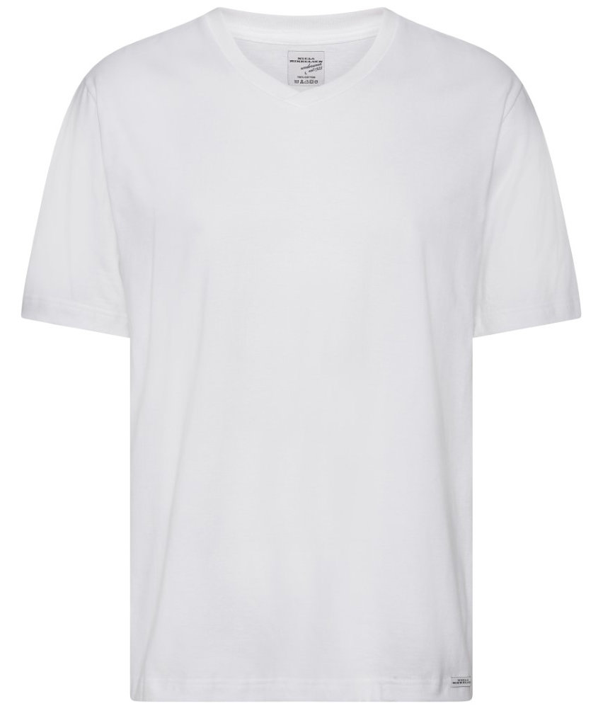 by Mikkelsen T-shirt, Hvid