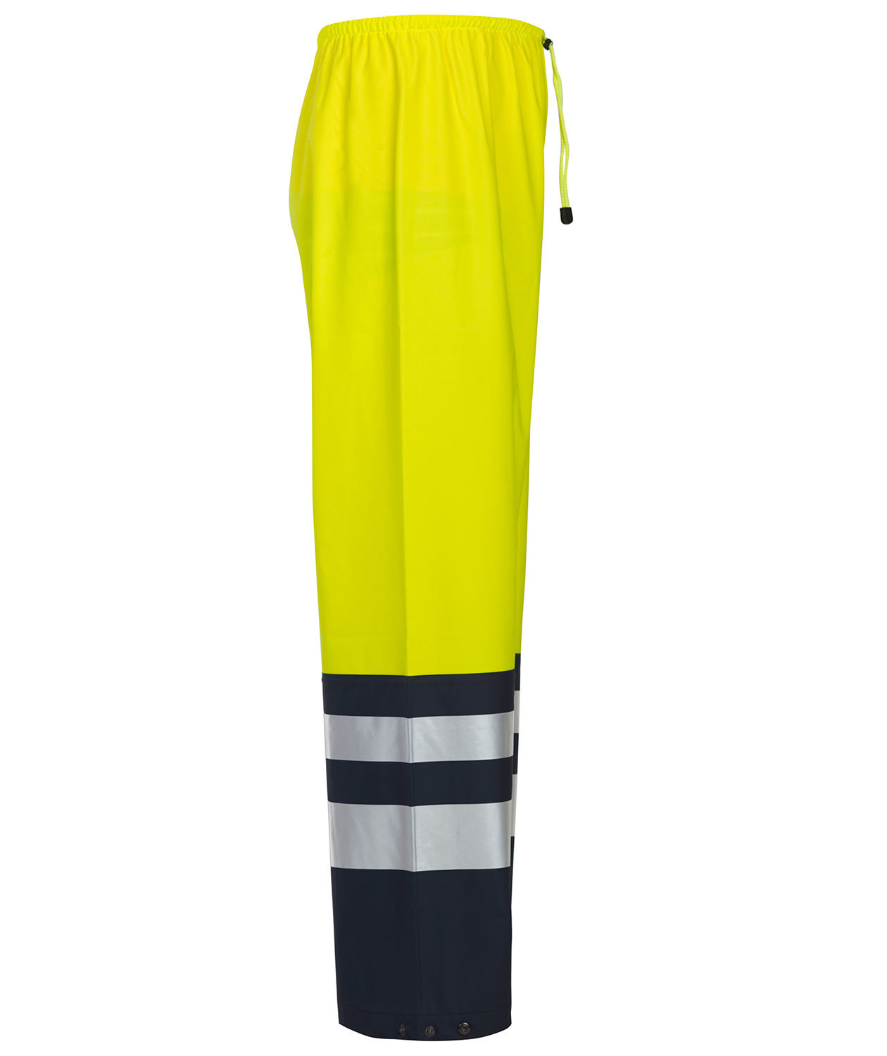 ProJob regnbyxa 6504, Varsel yellow/marinbl&aring;, large image number 3