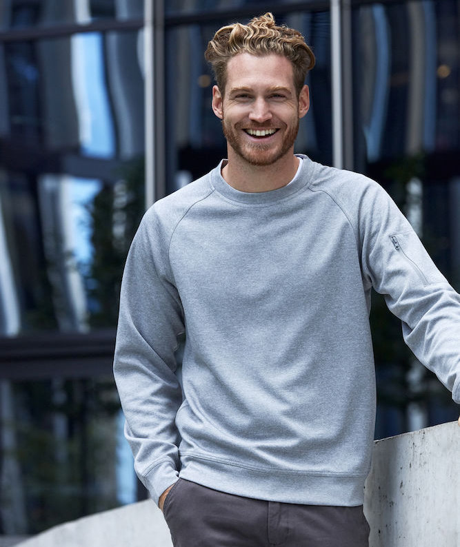 Clique Basic Active  Sweatshirt, Grau Meliert, large image number 2