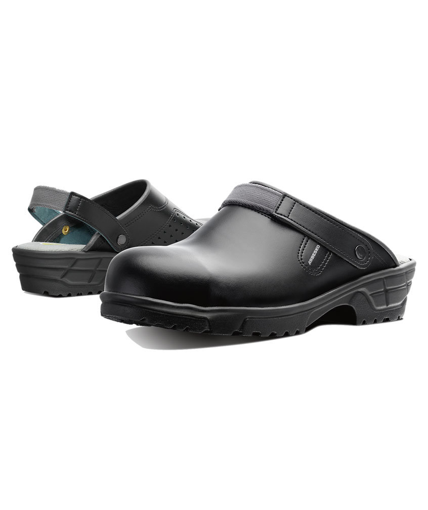 Arbesko&nbsp;191 skyddstr&auml;skor utan h&auml;lkappa SB, Svart