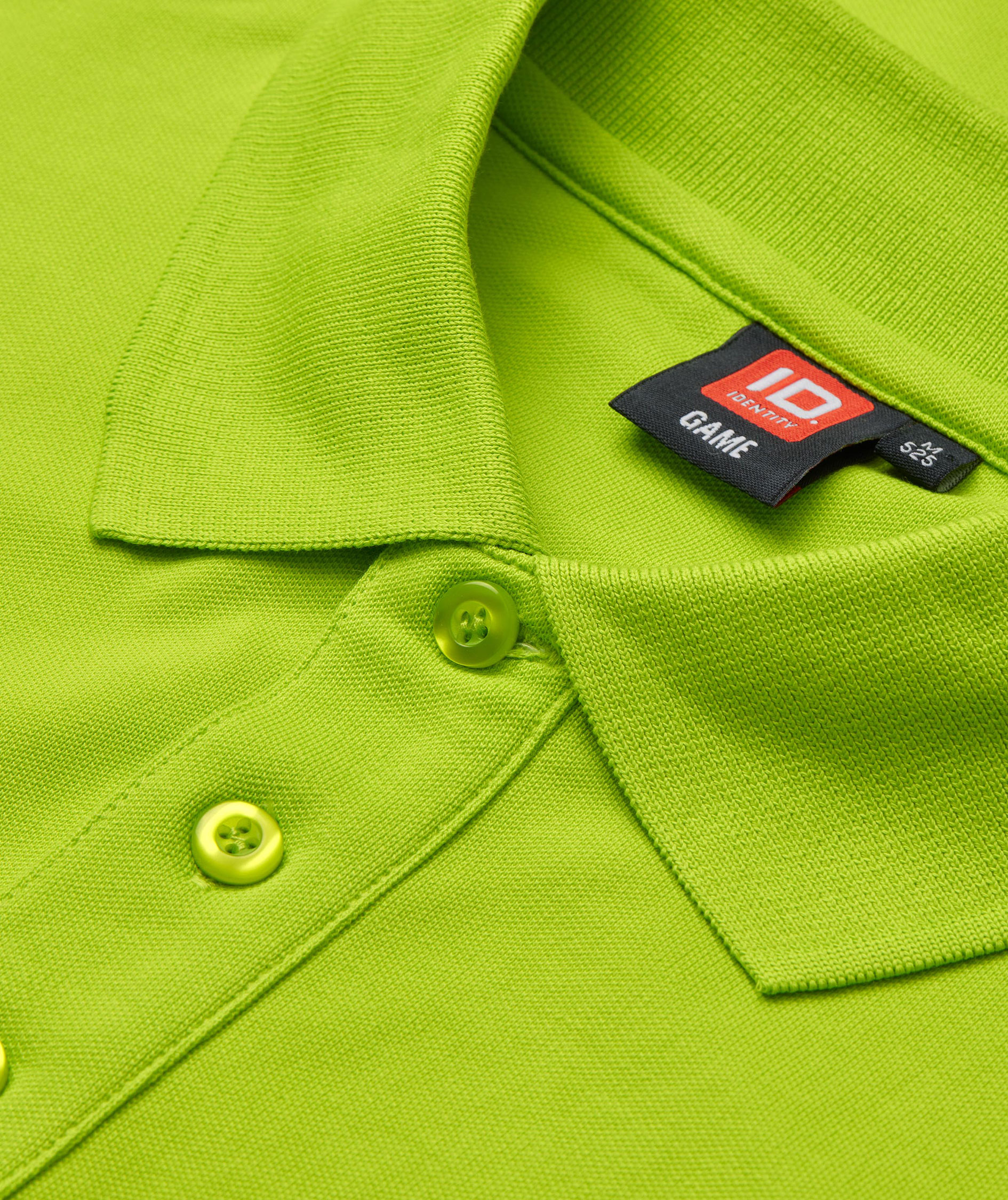 ID Stretch Poloshirt, Lime, large image number 3