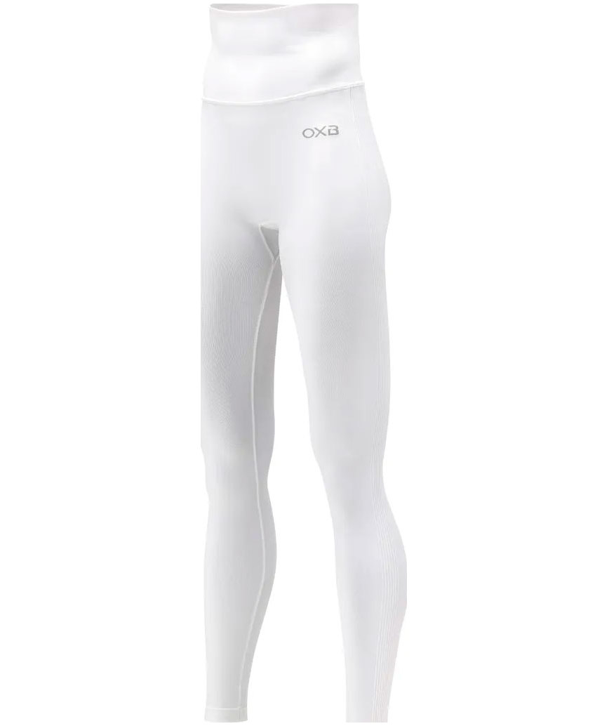 Oxyburn Performance women's push-up Damentights, White