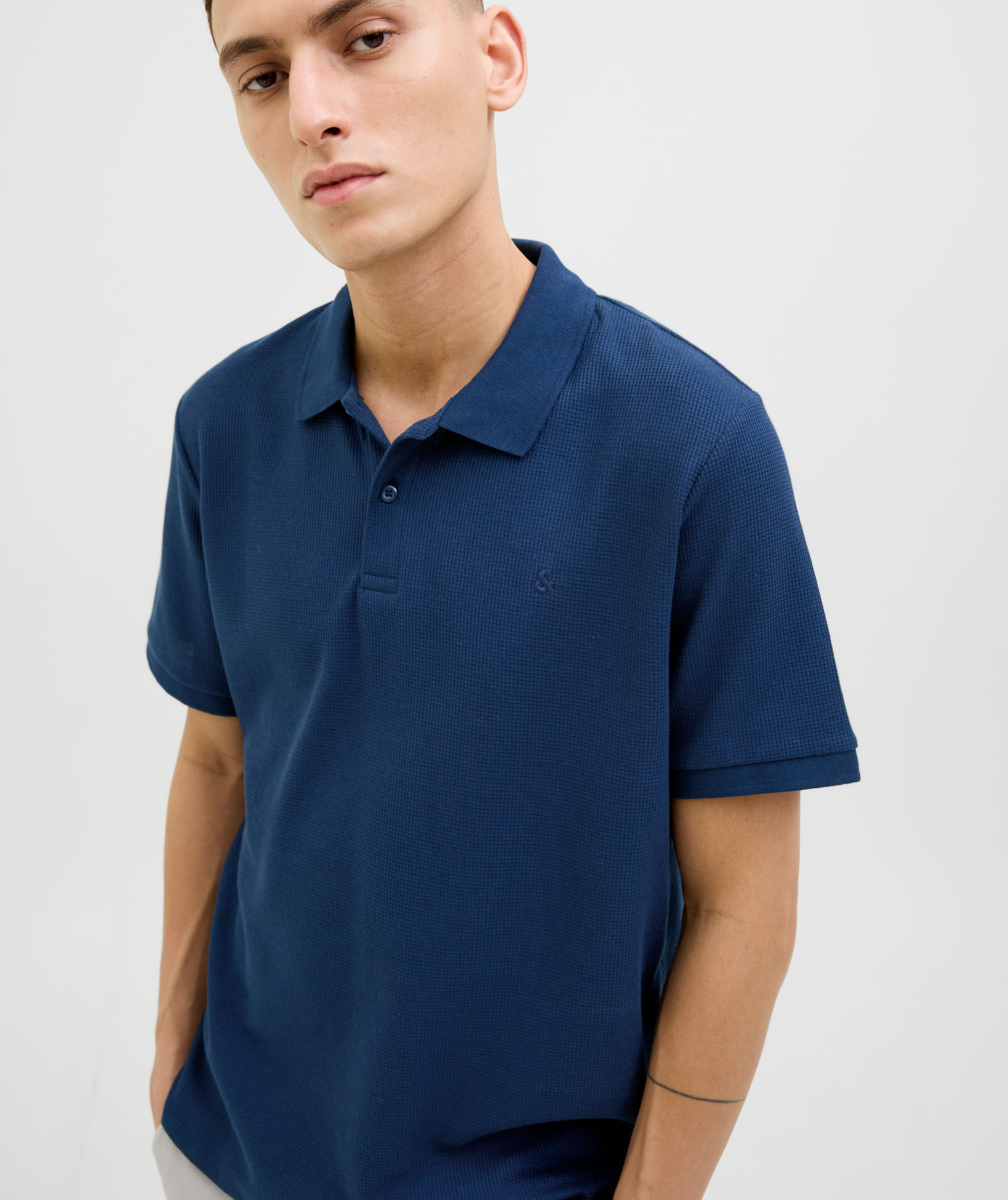 Jack & Jones JJEAUSTIN Polo shirt, Navy Blazer, large image number 5