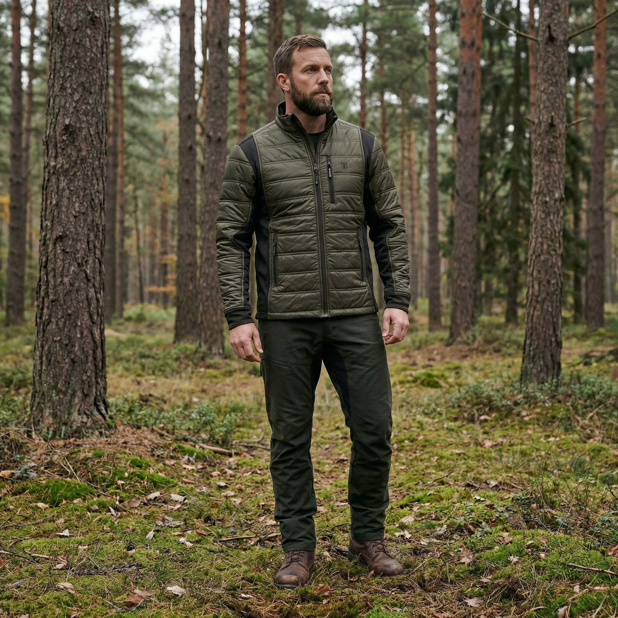 Deerhunter Muflon jacka, Art green