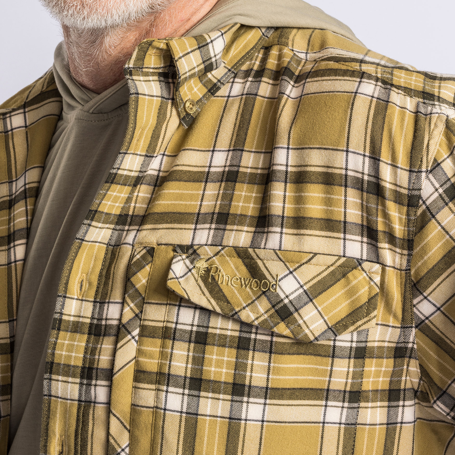 Pinewood Abisko Hiking Regular Fit skjorte, Golden Hay, large image number 4