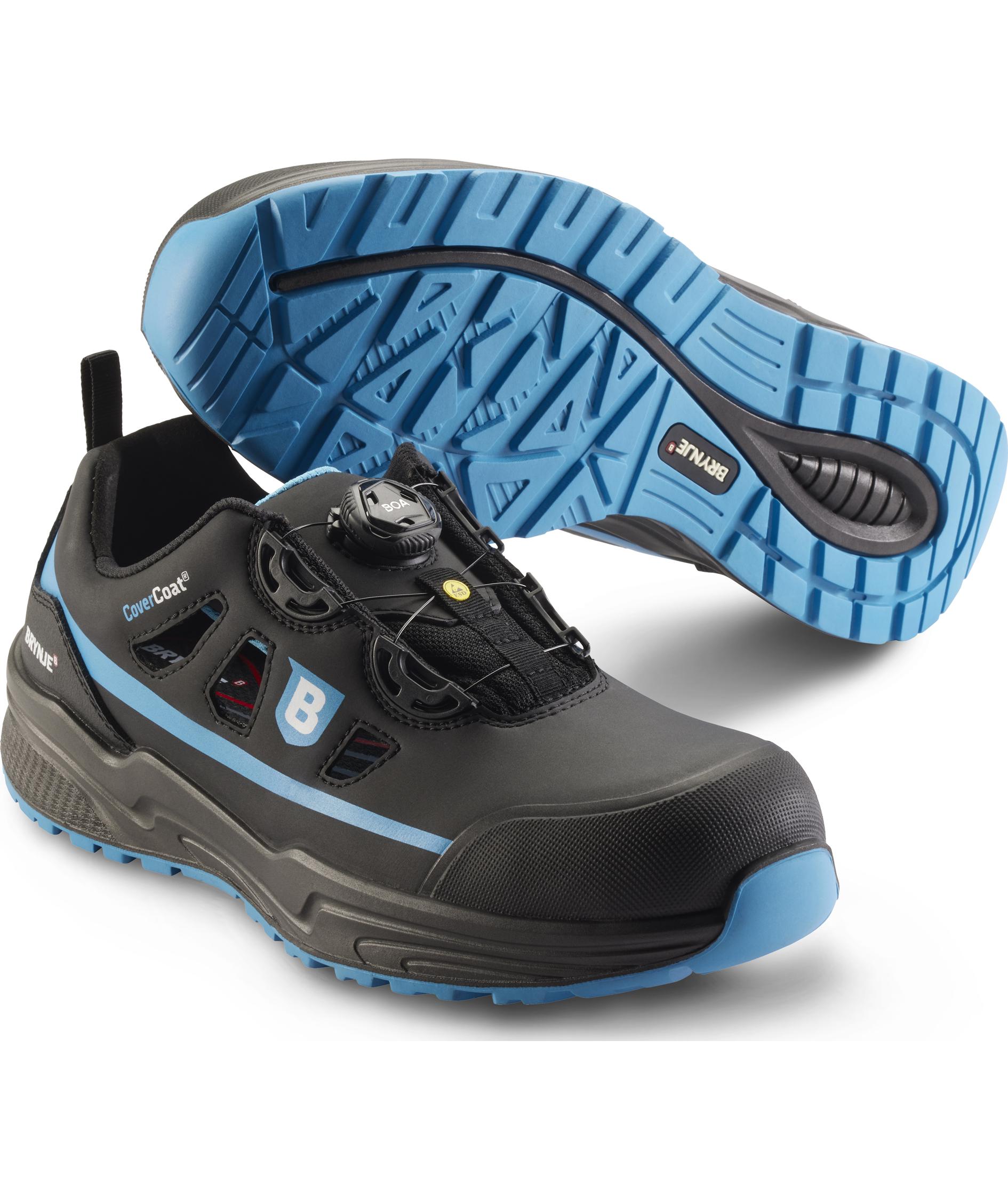 2. sortering Brynje Blue Style vernesandaler S1P, Svart