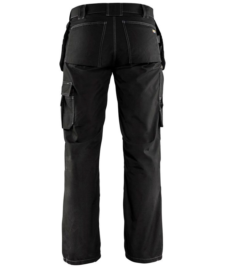 Bl&aring;kl&auml;der hantverksbyxa lightweight, Svart, large image number 3